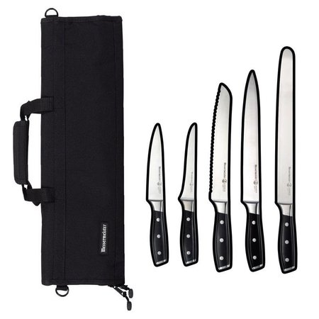 MESSERMEISTER Knife Set Ss/Plastic 6Pc BBQ-B